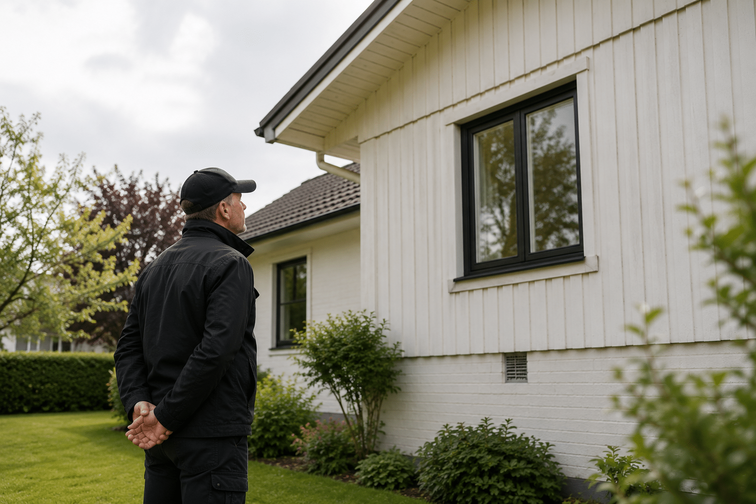Besiktning inför husförsäljning i Kristianstad